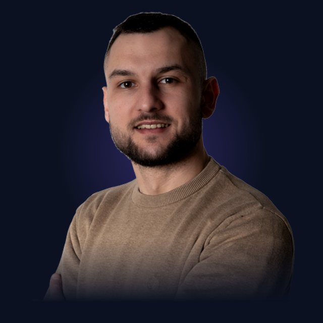 Milos Polic, Webflow developer based in Belgrade